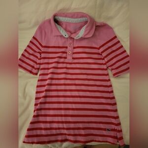 Vineyard Vines Pink and Red Casual Dress